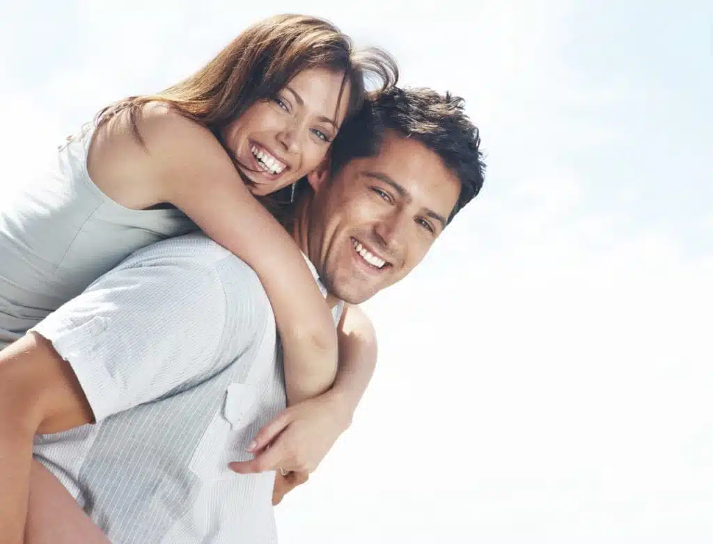 Girl On Guys Back